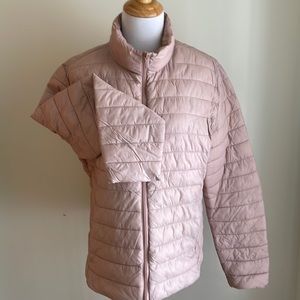 PRIMARK packable dusty rose jacket.